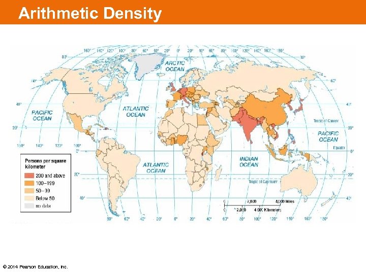 Arithmetic Density © 2014 Pearson Education, Inc. 