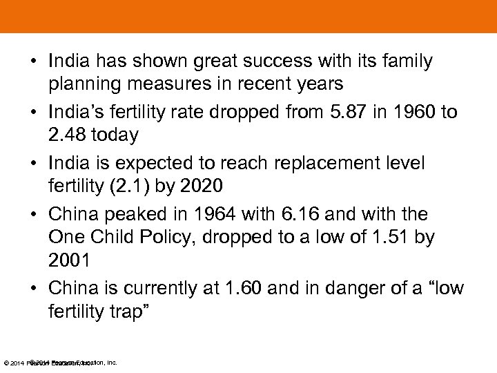  • India has shown great success with its family planning measures in recent