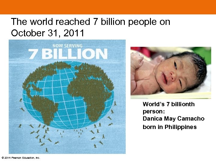 The world reached 7 billion people on October 31, 2011 World’s 7 billionth person: