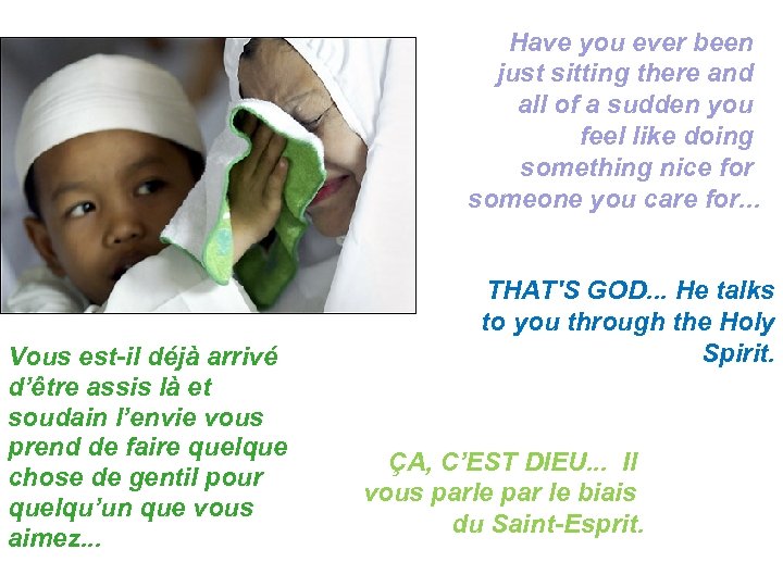 Have you ever been just sitting there and all of a sudden you feel