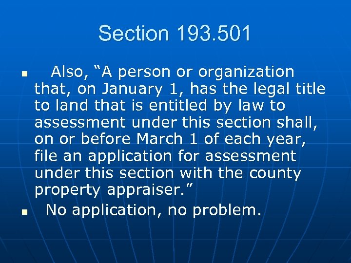 Section 193. 501 n n Also, “A person or organization that, on January 1,