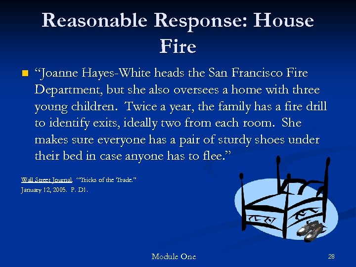 Reasonable Response: House Fire n “Joanne Hayes-White heads the San Francisco Fire Department, but