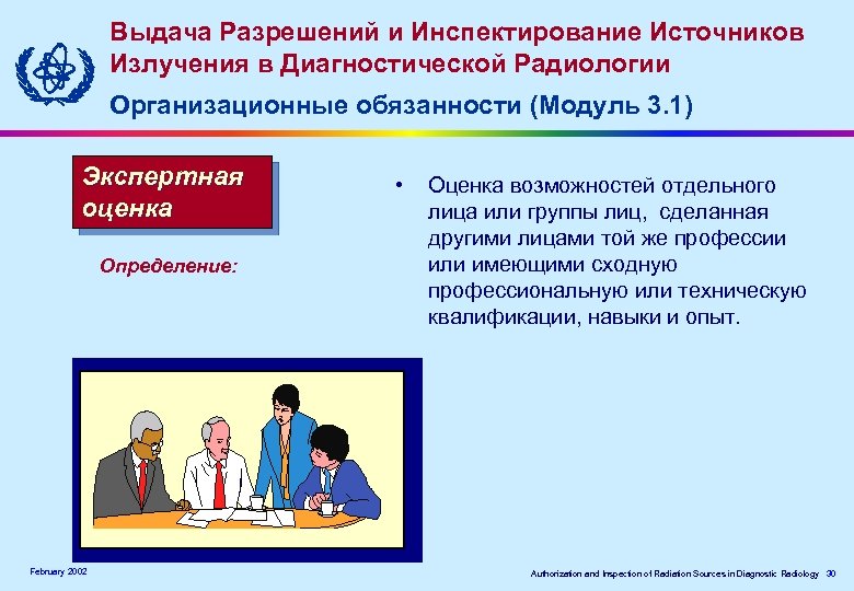 Выдача Разрешений и Инспектирование Источников Излучения в Диагностической Радиологии Организационные обязанности (Модуль 3. 1)