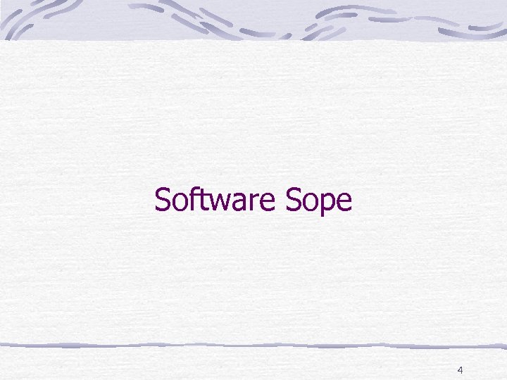 Software Sope 4 