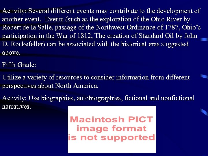 Activity: Several different events may contribute to the development of another event. Events (such