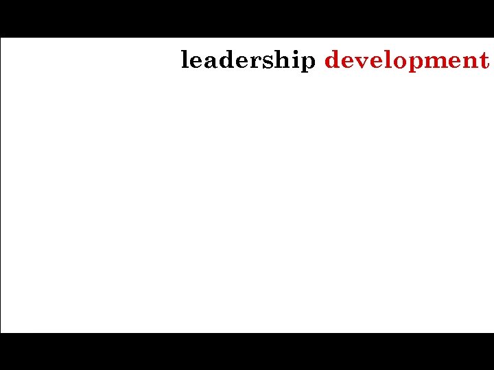 leadership development 