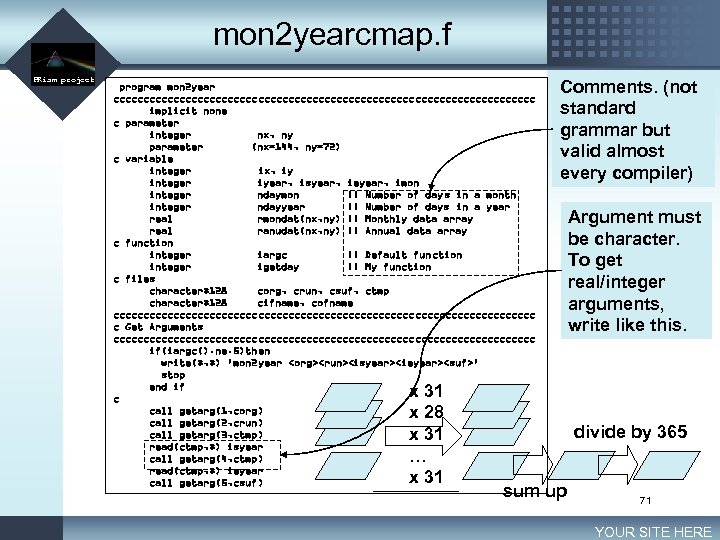 mon 2 yearcmap. f LOGO PRism project program mon 2 year ccccccccccccccccccccccccccccccccccc implicit none