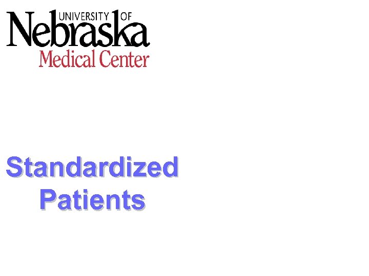 Standardized Patients 