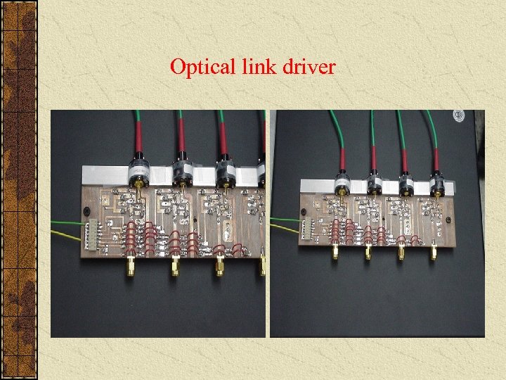 Optical link driver 