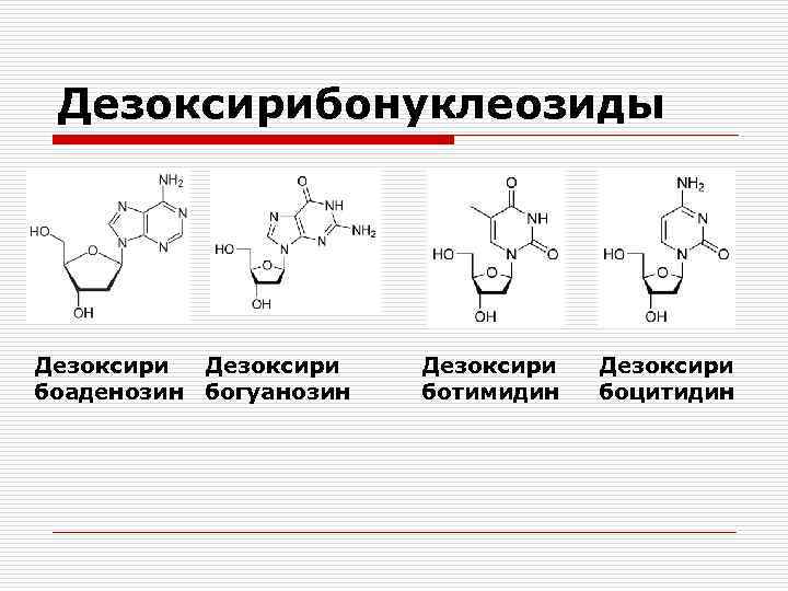 Схема образования дезоксицитидина