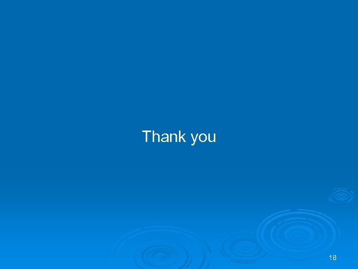 Thank you 18 