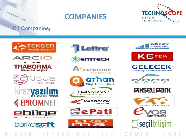 COMPANIES ICT Companies; 
