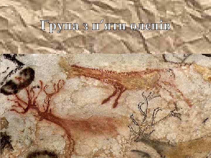 Група з п’яти оленів 