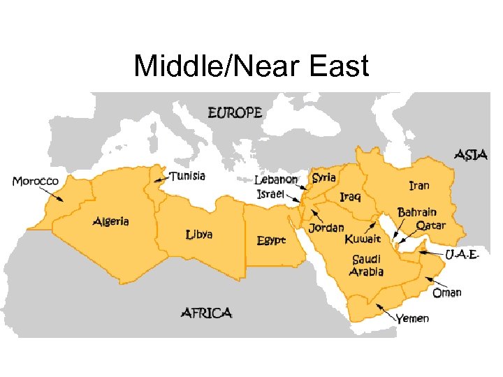 Middle/Near East 