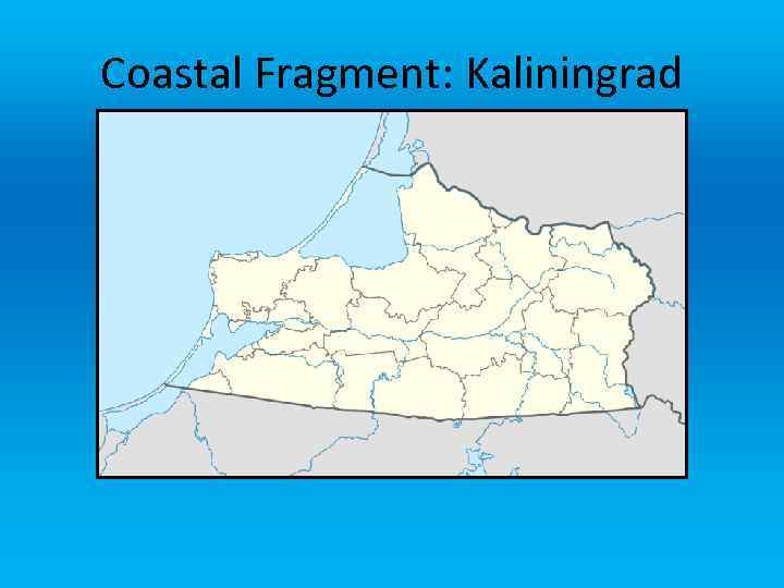 Coastal Fragment: Kaliningrad 