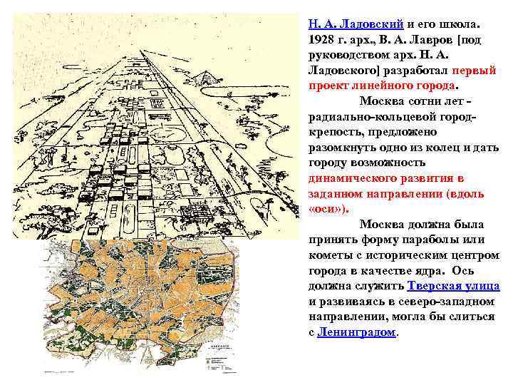 Парабола ладовского проект реконструкции москвы