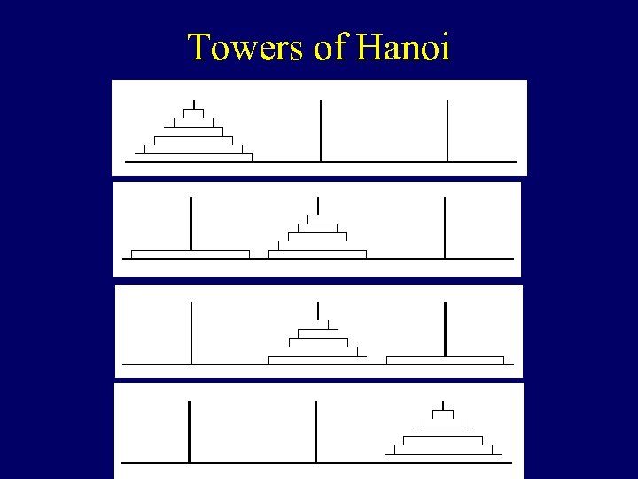 Towers of Hanoi 