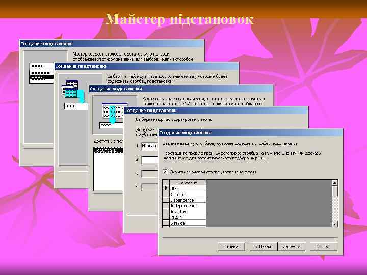Майстер підстановок 