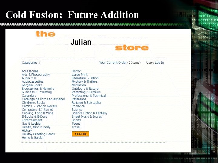 Cold Fusion: Future Addition 