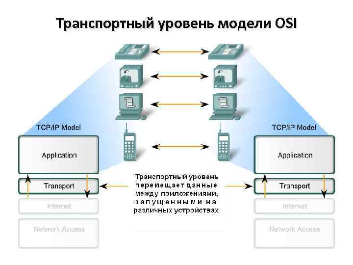 Транспортный уровень модели osi презентация