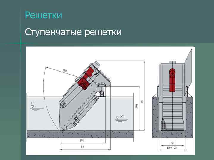 Решетки Ступенчатые решетки 