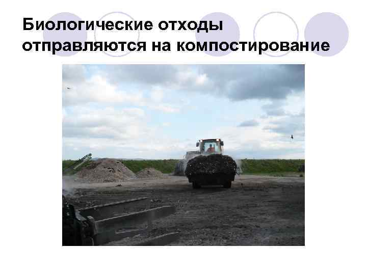 Биологические отходы отправляются на компостирование 
