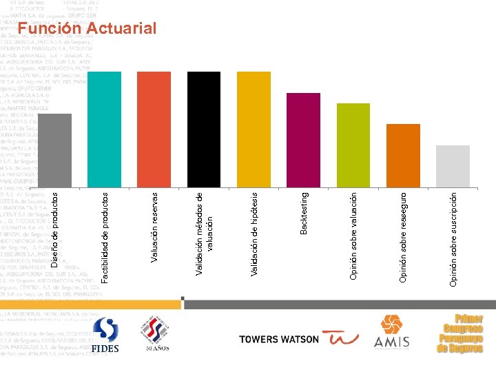 FIDES Opinión sobre suscripción Opinión sobre reaseguro Opinión sobre valuación Backtesting Validación de hipótesis