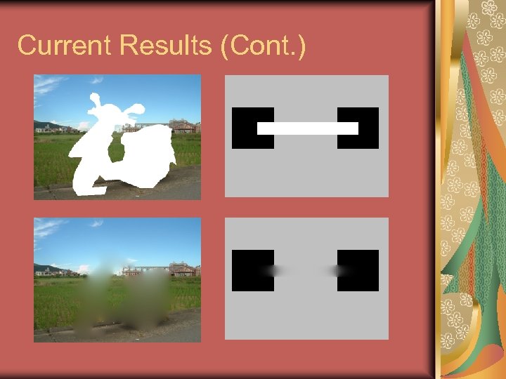 Current Results (Cont. ) 