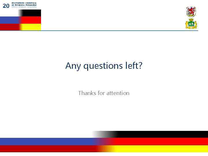 20 Jahre Wuppertal – Jekaterinburg лет Вупперталь – Екатеринбург anniversary Wuppertal – Yekaterinburg Any