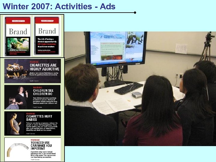 Winter 2007: Activities - Ads 