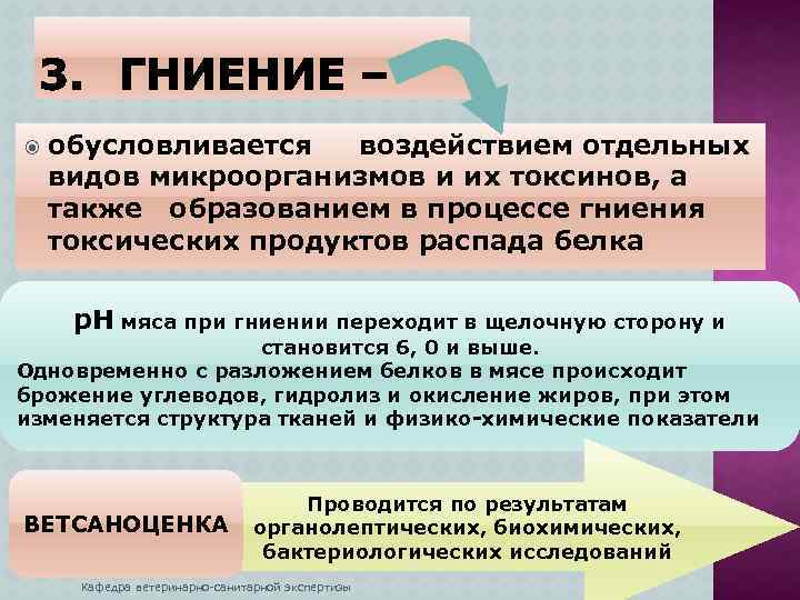 обусловливается воздействием отдельных видов микроорганизмов и их токсинов, а также образованием в процессе