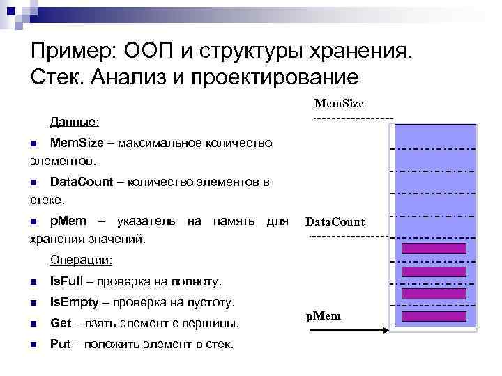 Стек пример. ООП примеры. Пример стека. Структура хранения стек. Объект в программировании пример.