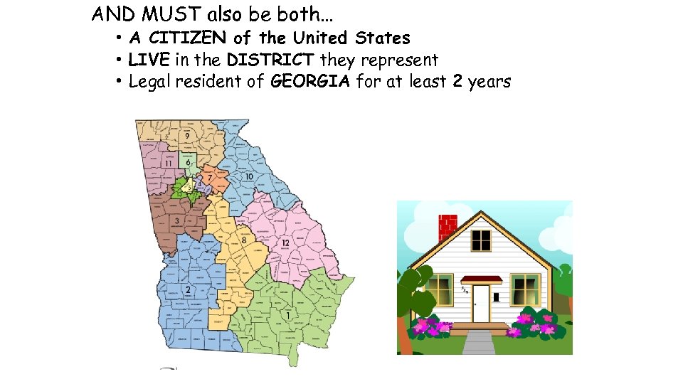 AND MUST also be both… • A CITIZEN of the United States • LIVE