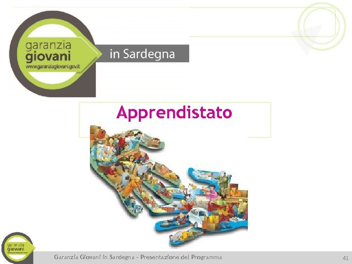 Apprendistato Garanzia Giovani in Sardegna – Presentazione del Programma 41 