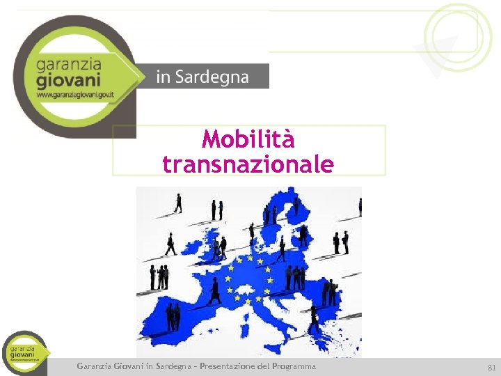 Mobilità transnazionale Garanzia Giovani in Sardegna – Presentazione del Programma 81 