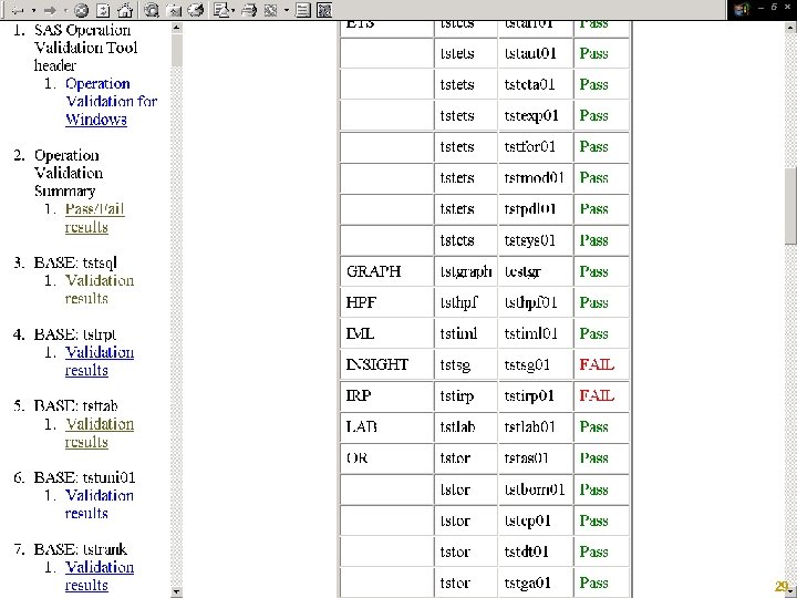 Copyright © 2005, SAS Institute Inc. All rights reserved. 29 