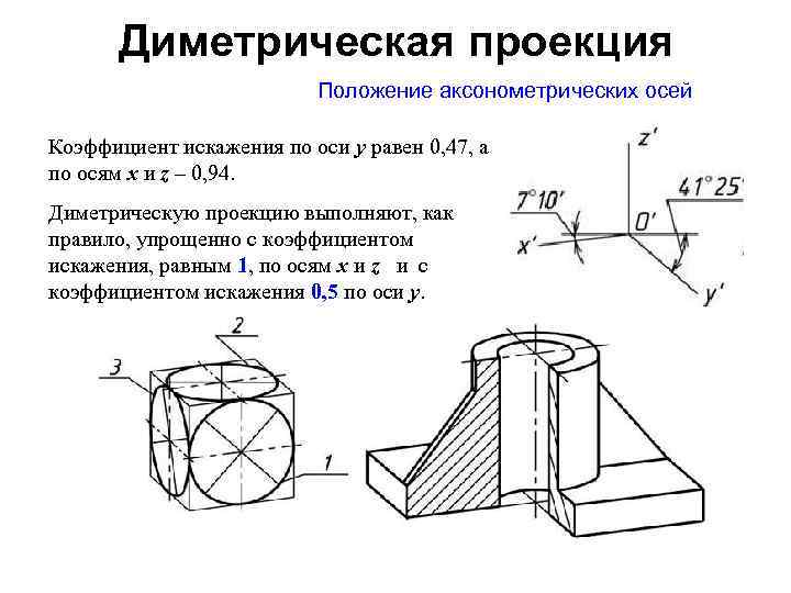 Гост проекции на чертеже