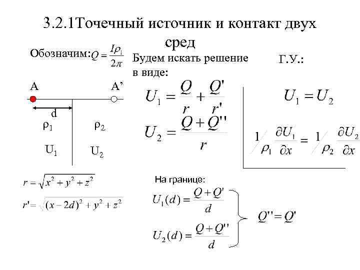 Два точечных источника