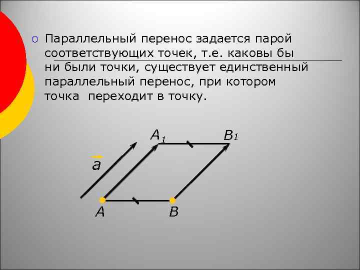 Параллельный перенос 8 класс погорелов презентация