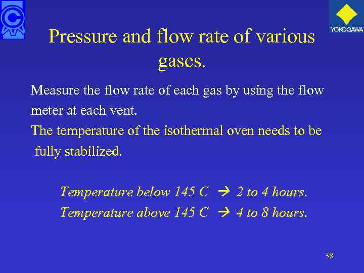 Pressure and flow rate of various gases. Measure the flow rate of each gas