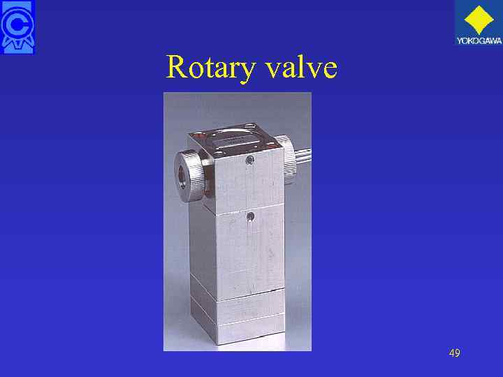 Rotary valve 49 