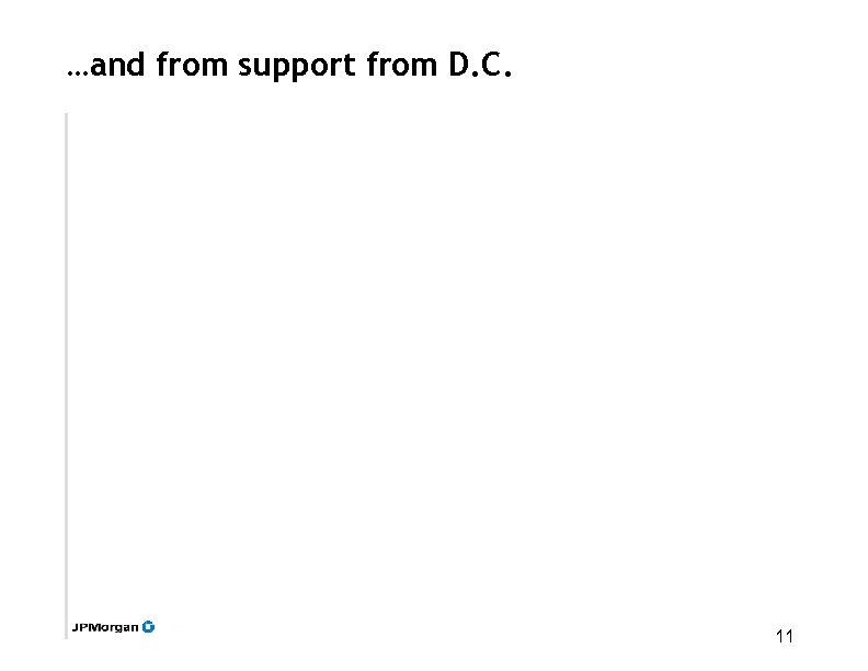 …and from support from D. C. 11 