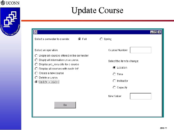 Update Course JINI-77 