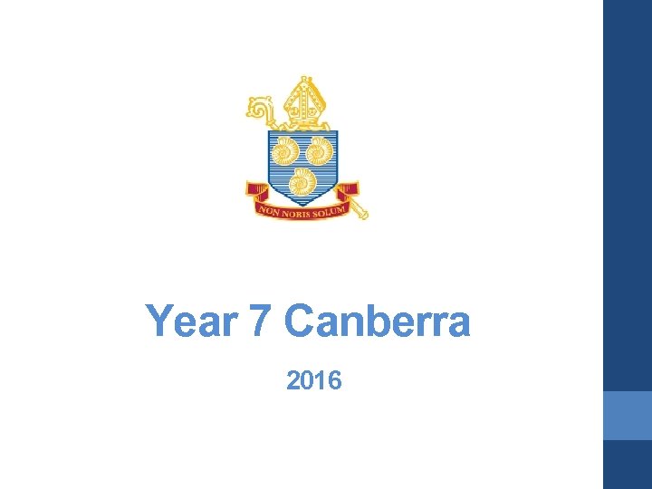 Year 7 Canberra 2016 