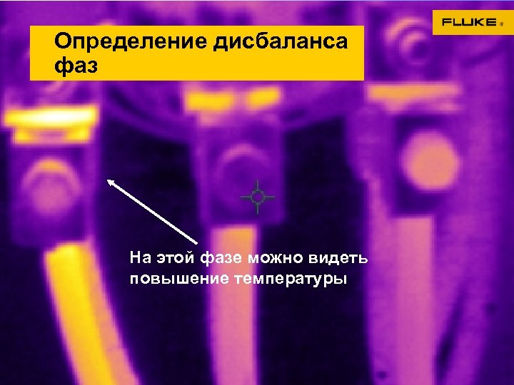 Определение дисбаланса фаз На этой фазе можно видеть повышение температуры 