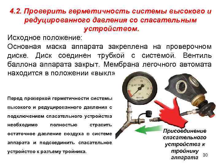 Методы проверки герметичности