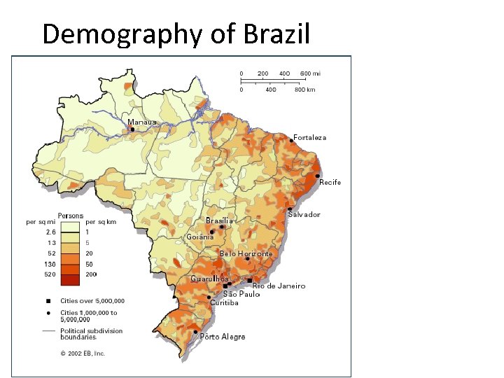 Demography of Brazil 