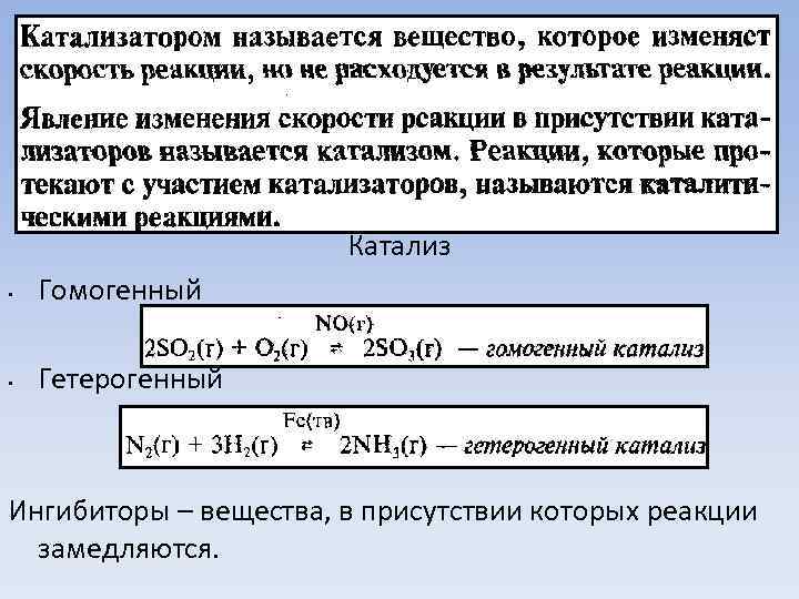 Тепловой эффект реакции отрицательный