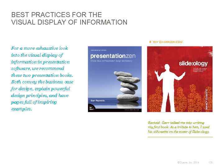 BEST PRACTICES FOR THE VISUAL DISPLAY OF INFORMATION BUY ON AMAZON. COM For a