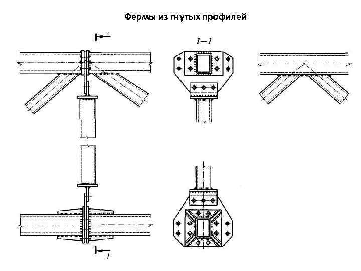 Фермы из гнутых профилей 